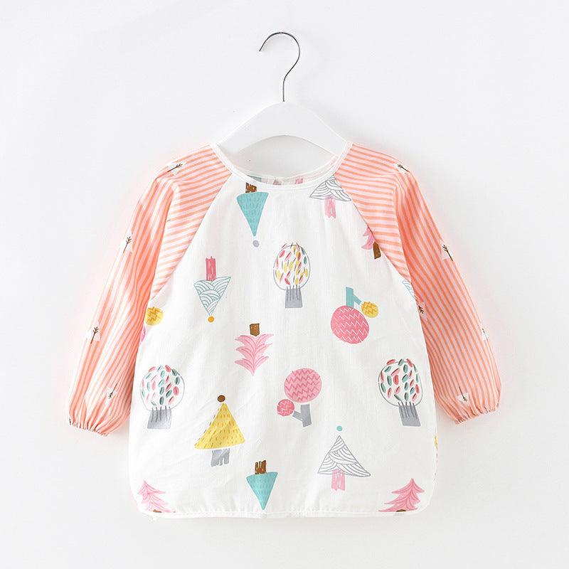 Boys And Girls Children's Apron Cotton Anti - dressing - Amazitshop