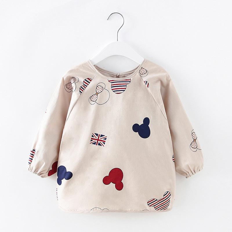 Boys And Girls Children's Apron Cotton Anti - dressing - Amazitshop