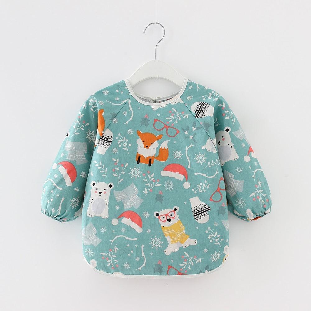 Boys And Girls Children's Apron Cotton Anti - dressing - Amazitshop