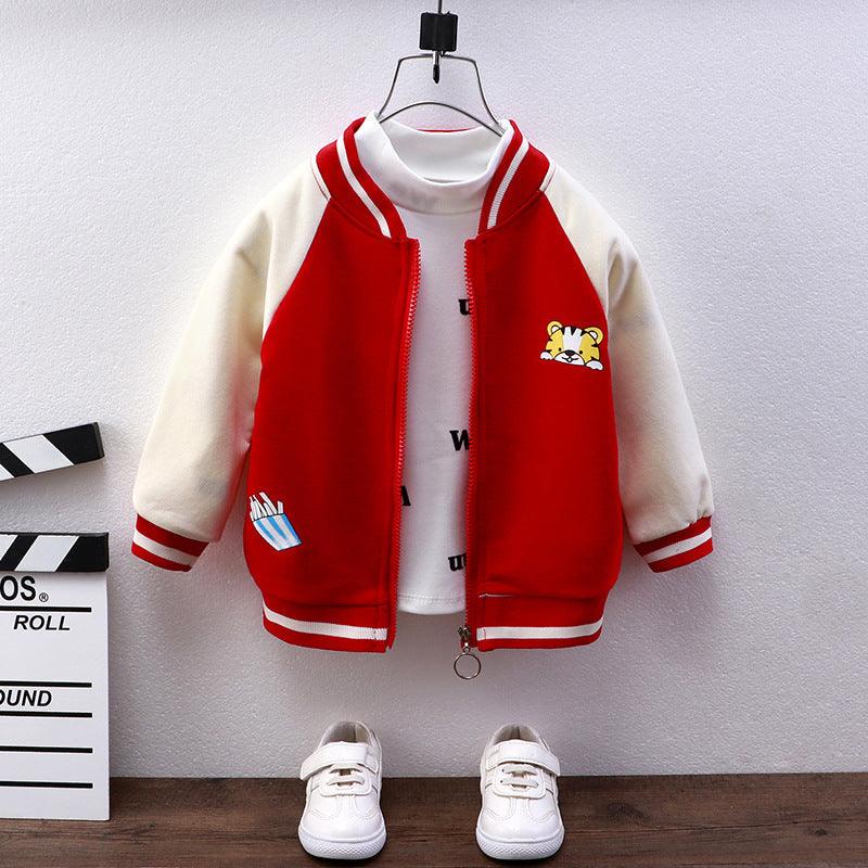 Boys And Girls Fashion Casual Jacket Tops - Amazitshop