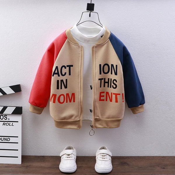Boys And Girls Fashion Casual Jacket Tops - Amazitshop