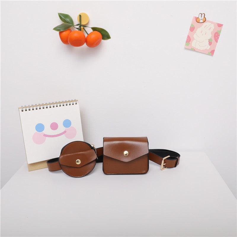 Boys And Girls Messenger Bag Belt Change - Amazitshop