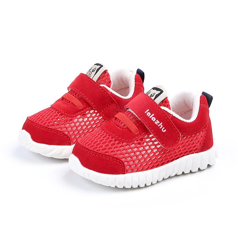 Boys' Breathable Sports Mesh Toddler Shoes - Amazitshop