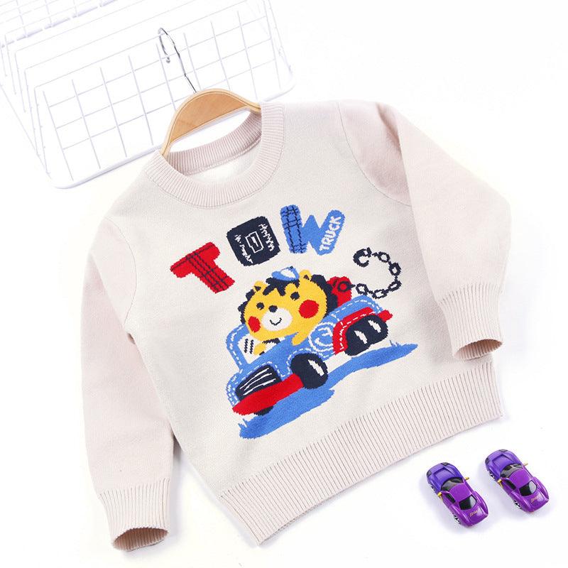 Boys' double - layered jacket, sweaters are not fading - Amazitshop