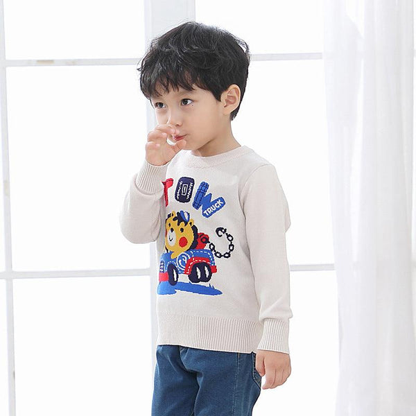 Boys' double - layered jacket, sweaters are not fading - Amazitshop