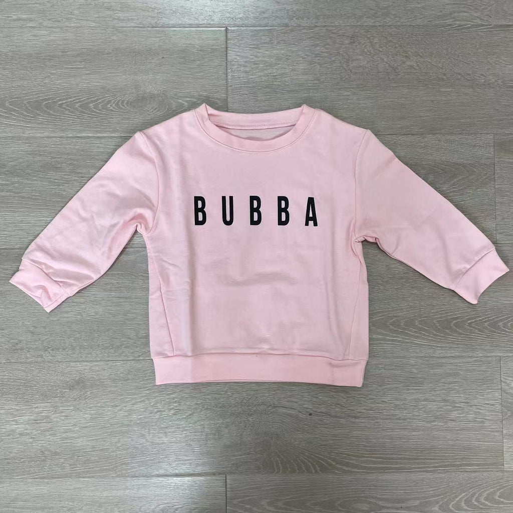 Boys' Pullover Letter Print Casual Sweatshirt Children - Amazitshop