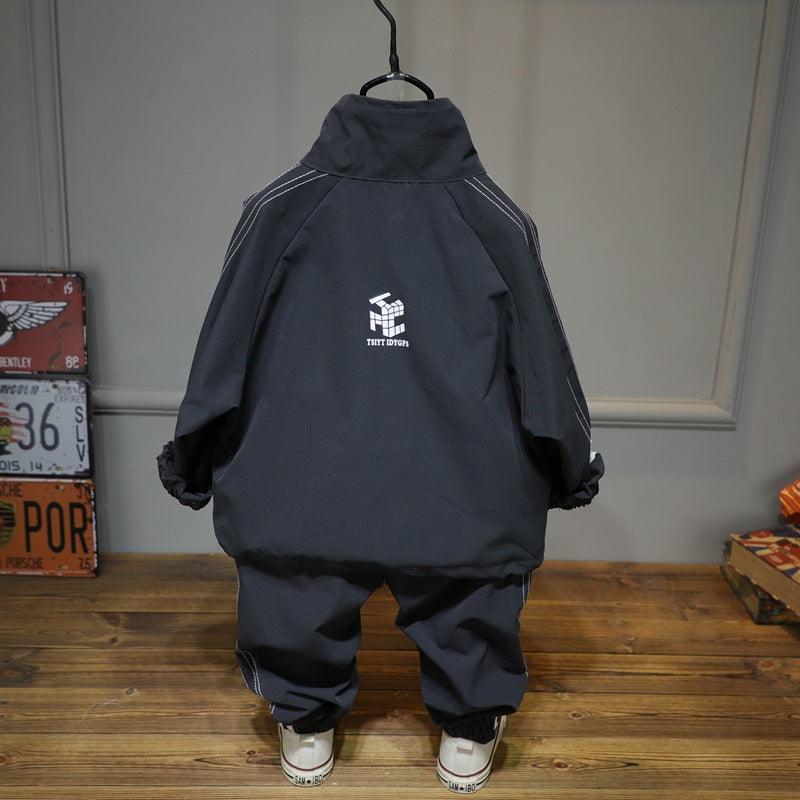 Boys spring and autumn two - piece suit - Amazitshop