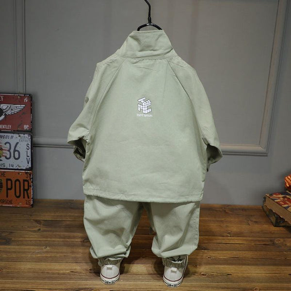 Boys spring and autumn two - piece suit - Amazitshop