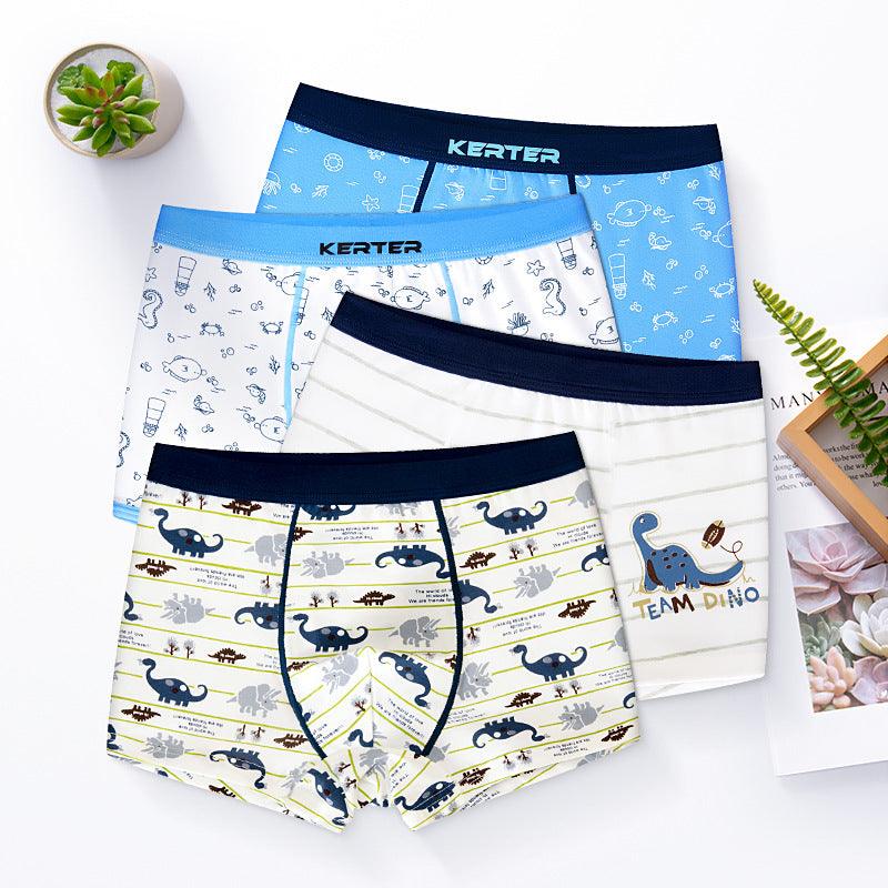 Boy's Underwear Boxer Cotton Children's Underwear - Amazitshop