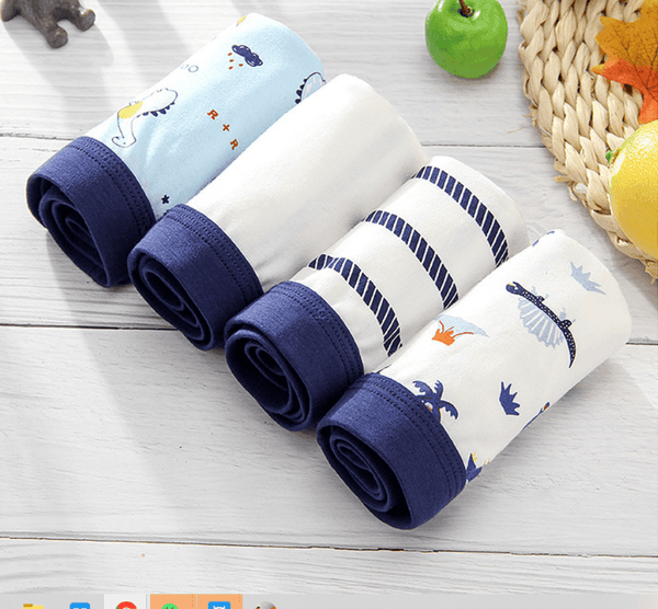 Boys' underwear, cotton children's boxer briefs, boys' boxer briefs - Amazitshop