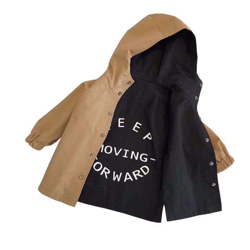 Boys wear coats on both sides in spring - Amazitshop