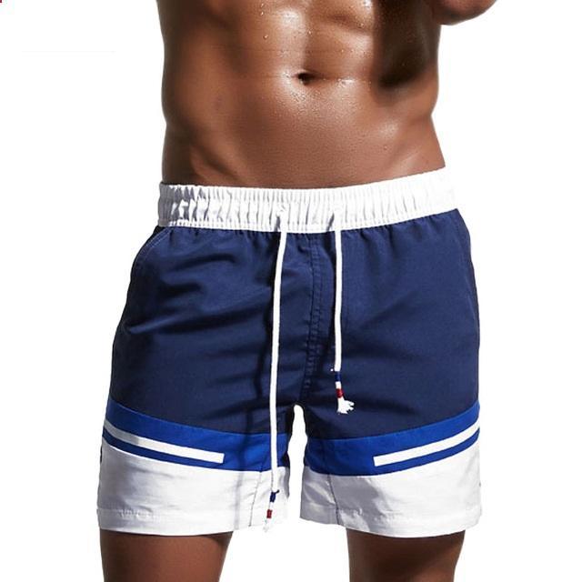 Brand Board Shorts Men Beach Swim Short Swimwear Swimming Trunks Man Bermudas Surf Boardshort Sport GYM Sweatpants Inside Liner - Amazitshop