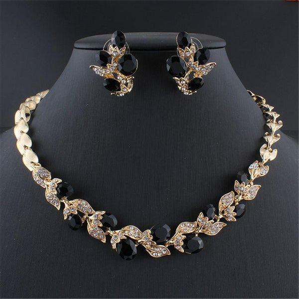 Bridal Jewelry Two - Piece Banquet Accessories - Amazitshop