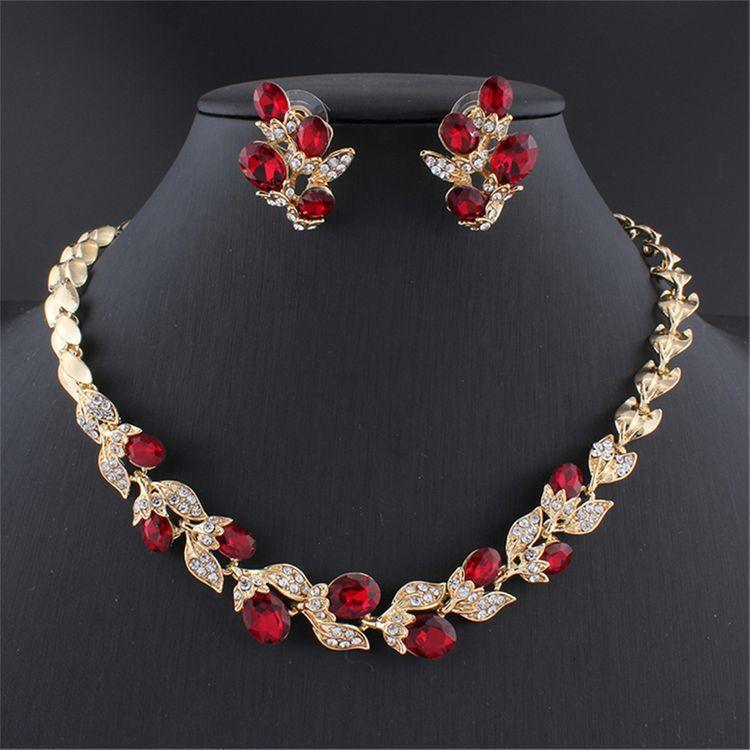 Bridal Jewelry Two - Piece Banquet Accessories - Amazitshop
