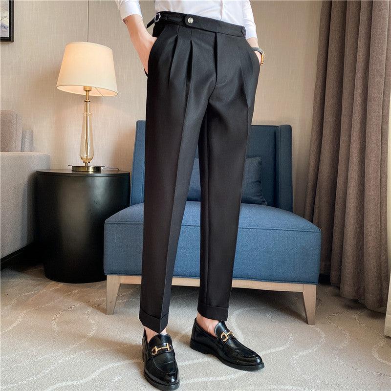 British Gentleman Straight Casual Pants Male - Amazitshop