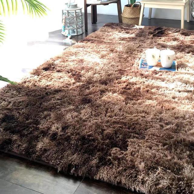 Bubble Kiss Plush Carpets For Living Room Shaggy Fluffy Fur - Amazitshop