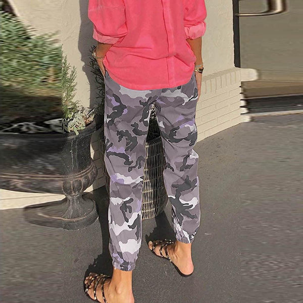 Camouflage casual pants women - Amazitshop