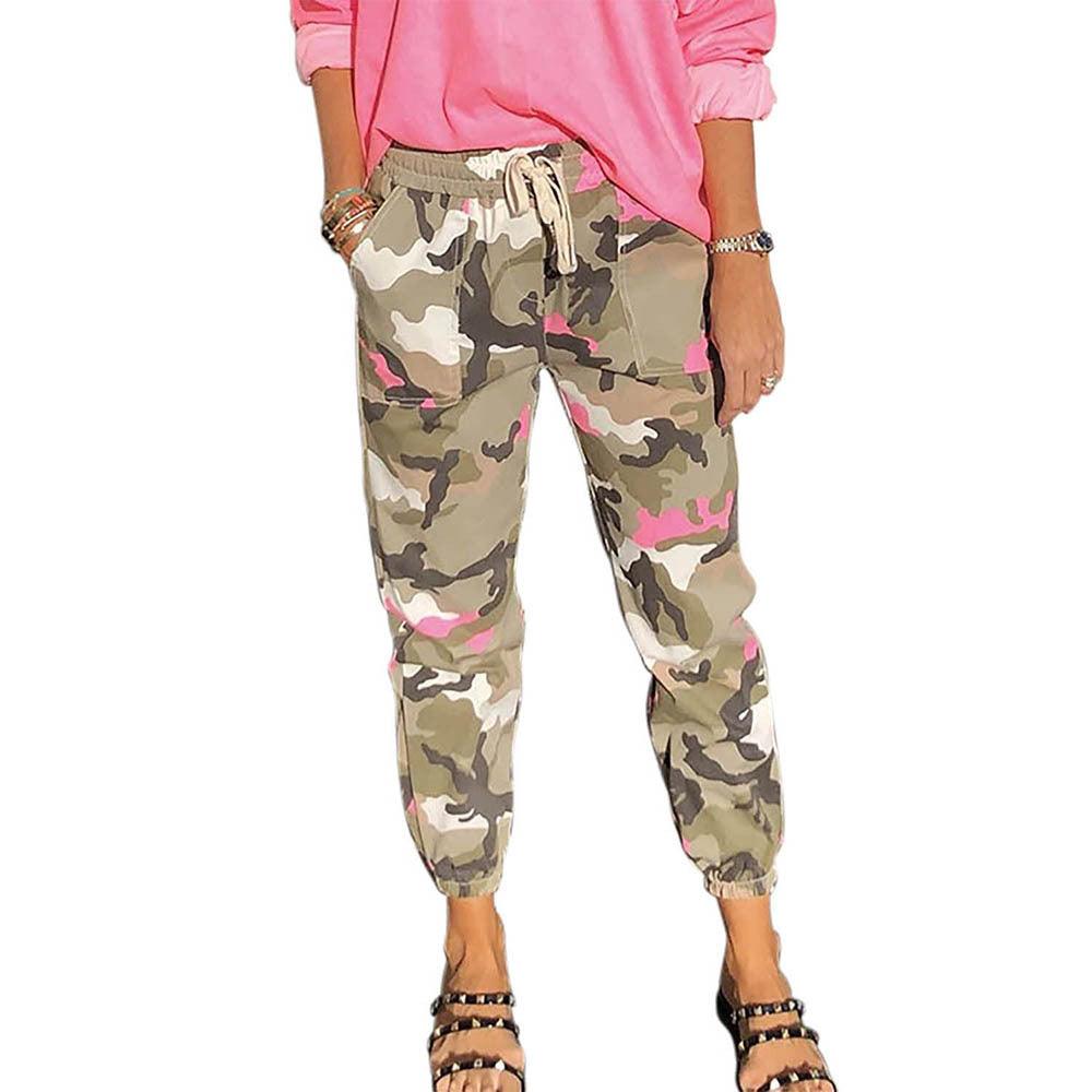 Camouflage casual pants women - Amazitshop