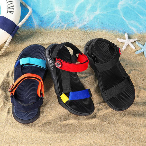 Candy Color Kids Webbing Beach Sandals - Amazitshop