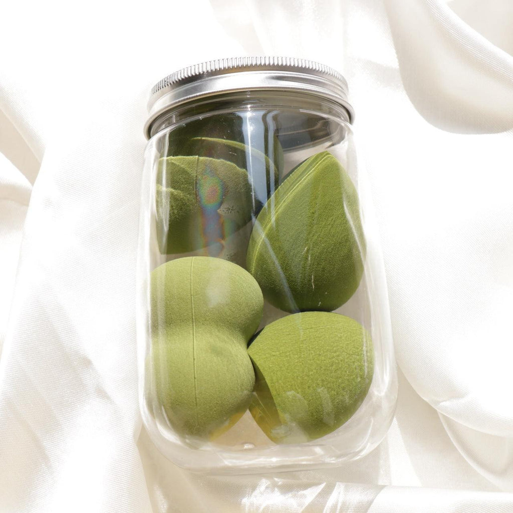 Canned Powder Puff Beauty Egg Box Makeup Sponge Set - Amazitshop