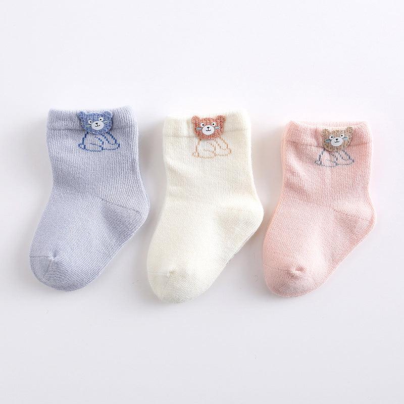Cartoon Accessories Baby Socks Boneless Baby Cotton Socks - Amazitshop