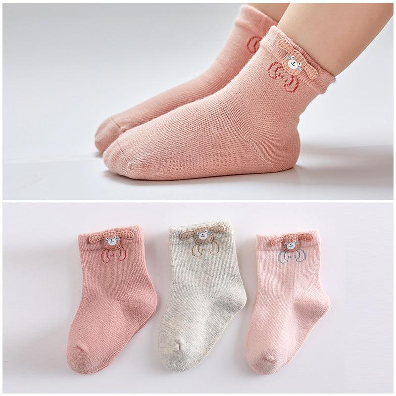 Cartoon Accessories Baby Socks Boneless Baby Cotton Socks - Amazitshop
