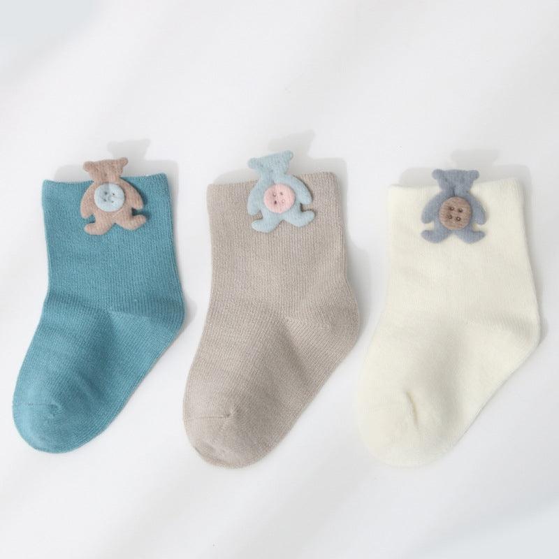 Cartoon Accessories Baby Socks Boneless Baby Cotton Socks - Amazitshop