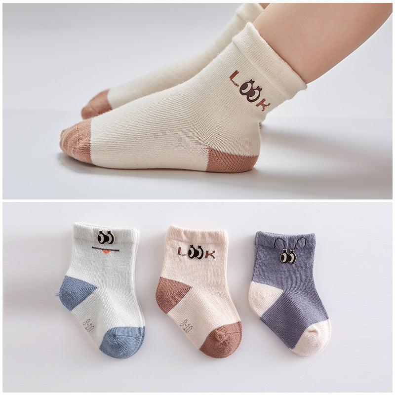Cartoon Accessories Baby Socks Boneless Baby Cotton Socks - Amazitshop