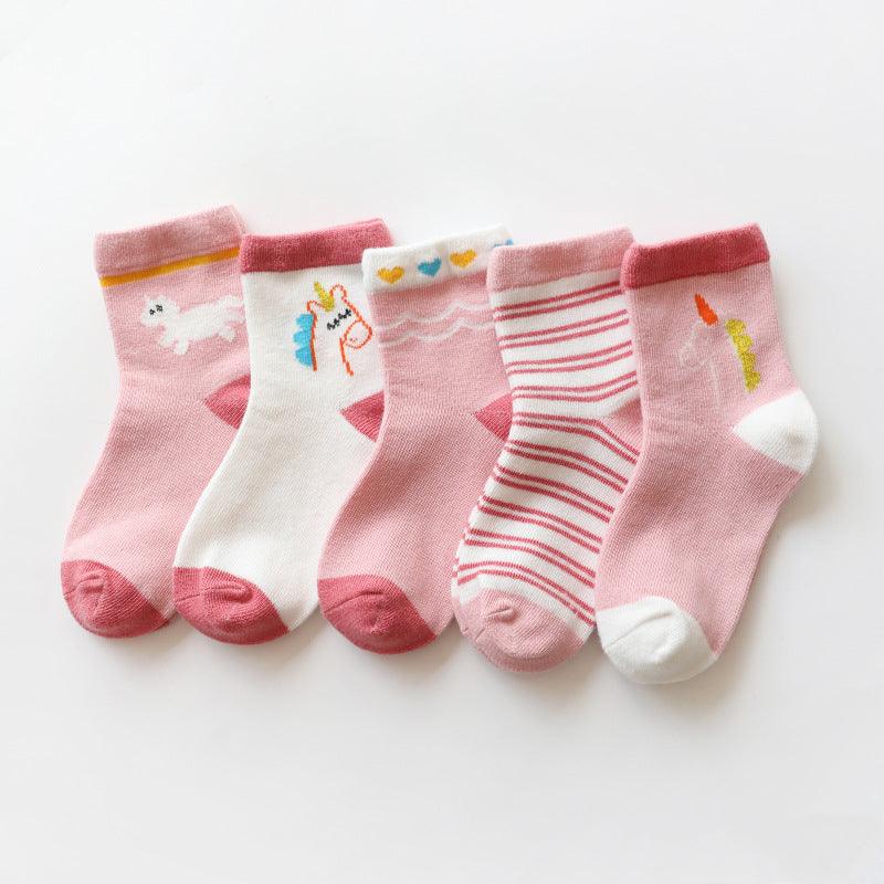 Cartoon Animal Cotton Socks For Boys And Girls - Amazitshop