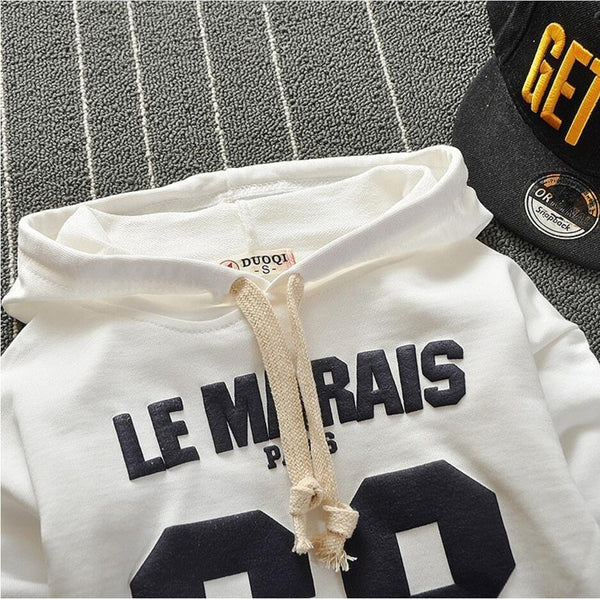 Cartoon casual digital print baby hoodie - Amazitshop