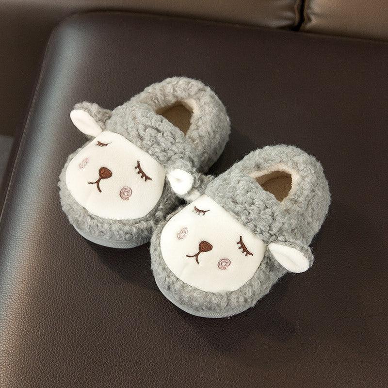 Cartoon Cute Indoor Home Furnishing Girls Bag With Thickened Plush Shoes - Amazitshop