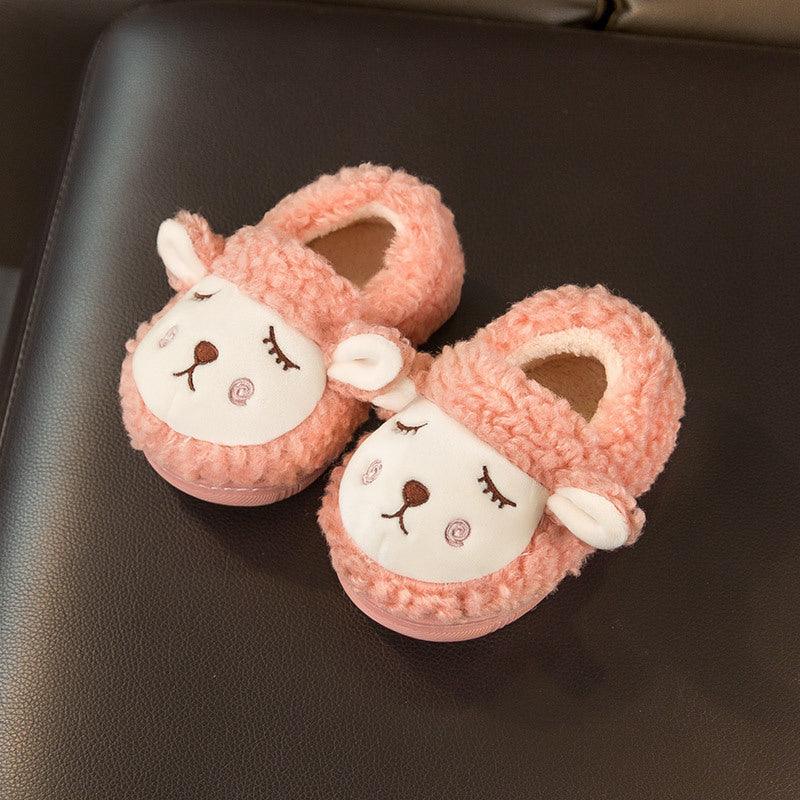 Cartoon Cute Indoor Home Furnishing Girls Bag With Thickened Plush Shoes - Amazitshop