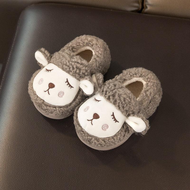 Cartoon Cute Indoor Home Furnishing Girls Bag With Thickened Plush Shoes - Amazitshop