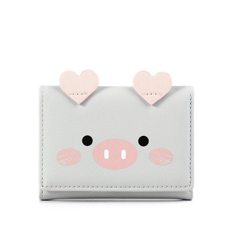 Cartoon cute little student wallet - Amazitshop