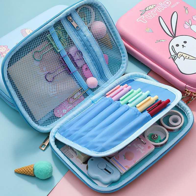 Cartoon EVA Children's Stationery Pencil Case 3D Waterproof Stationery - Amazitshop