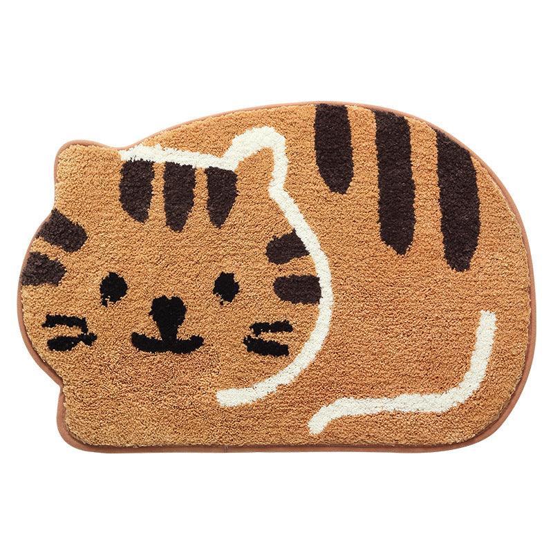 Cartoon Non - slip Floor Mats, Pet Carpets, Cat Mats, Sleeping Cat Cage Mats, Warm Cat Supplies - Amazitshop
