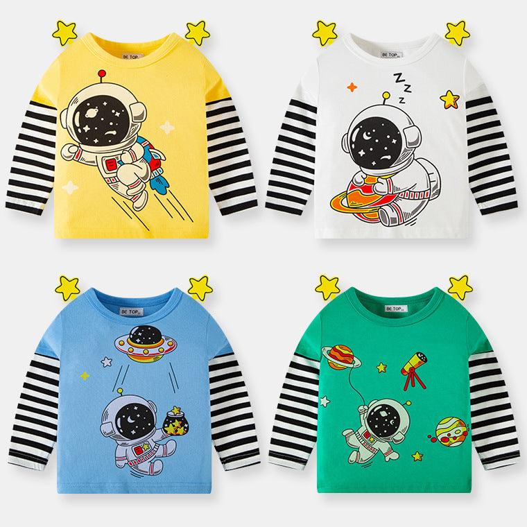 Cartoon Three - dimensional Printing Children's Long Sleeve - Amazitshop