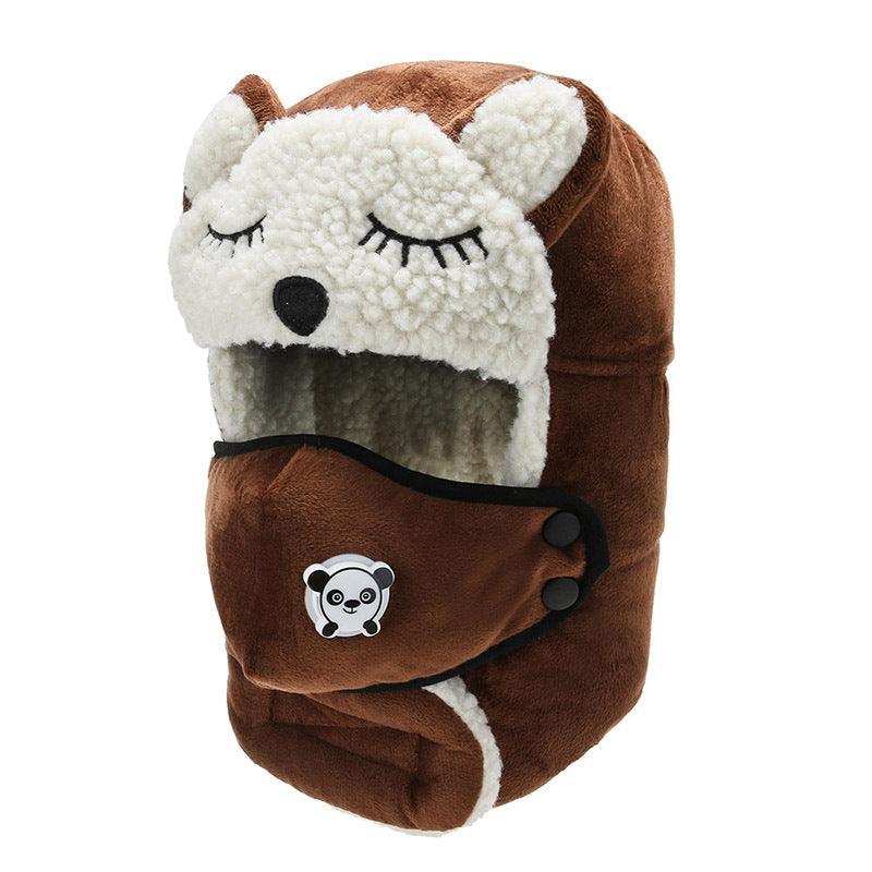 Cartoon winter warm hat - Amazitshop