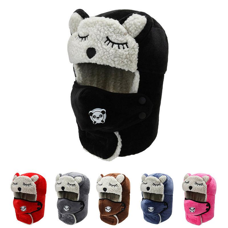 Cartoon winter warm hat - Amazitshop