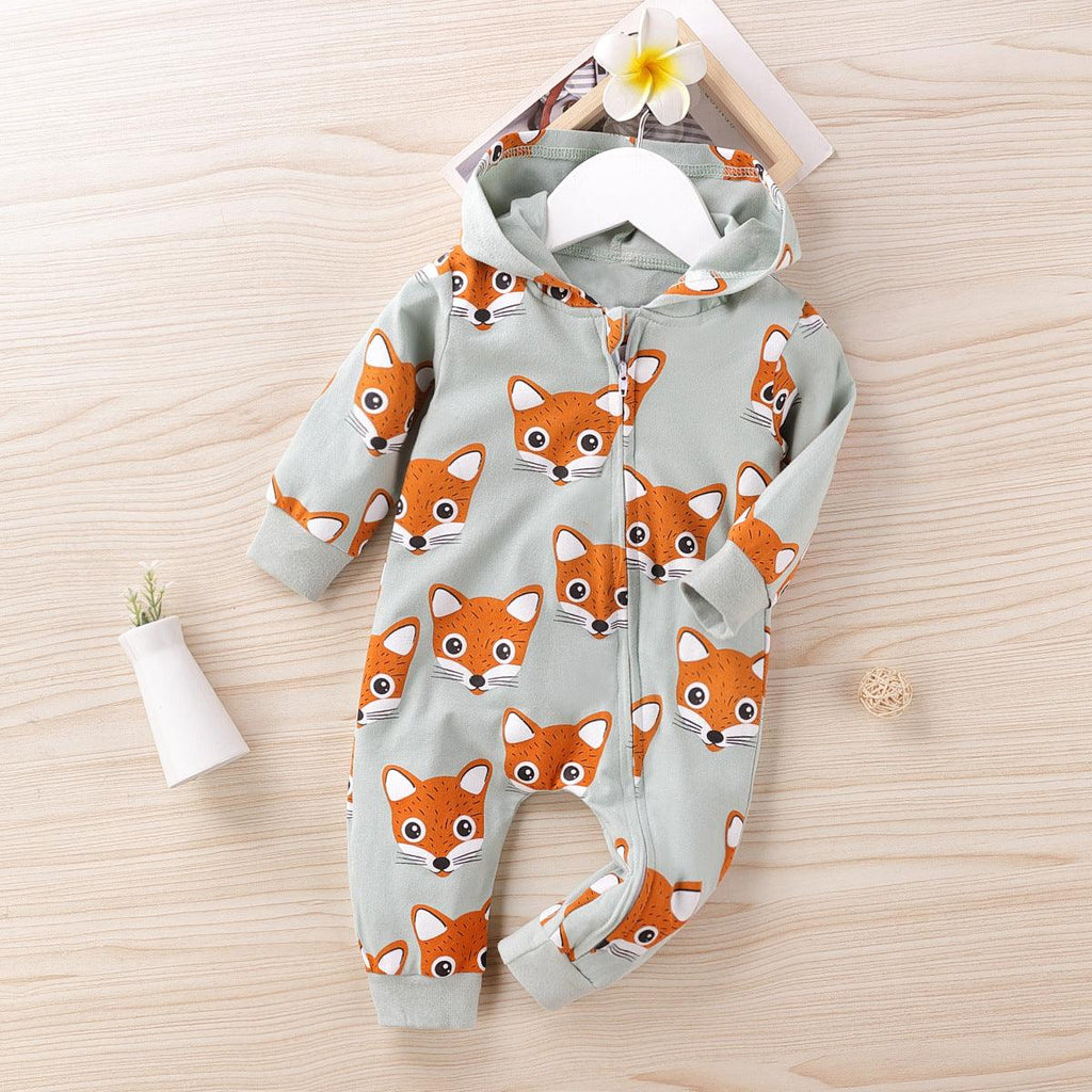 Casual Fashion Print Onesie For Babies And Toddlers - Amazitshop