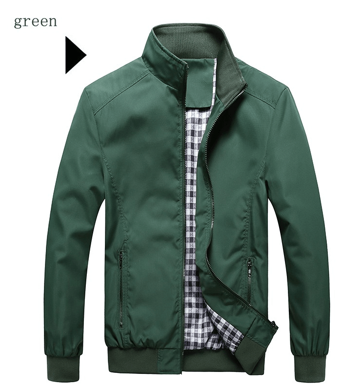 Casual Jacket Men Outerwear Sportswear - Amazitshop