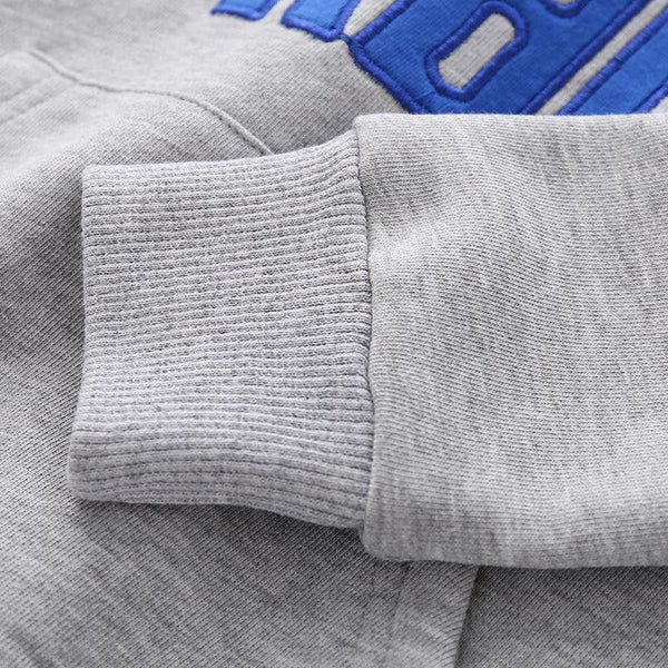 Casual Trendy Boys English Printing Pullover Round Neck Long Sleeve Sweatshirt - Amazitshop