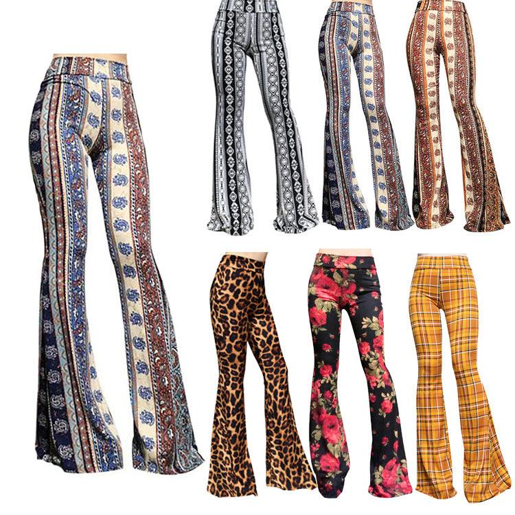 Casual Yoga Wide - leg Bell - Bottoms Women - Amazitshop