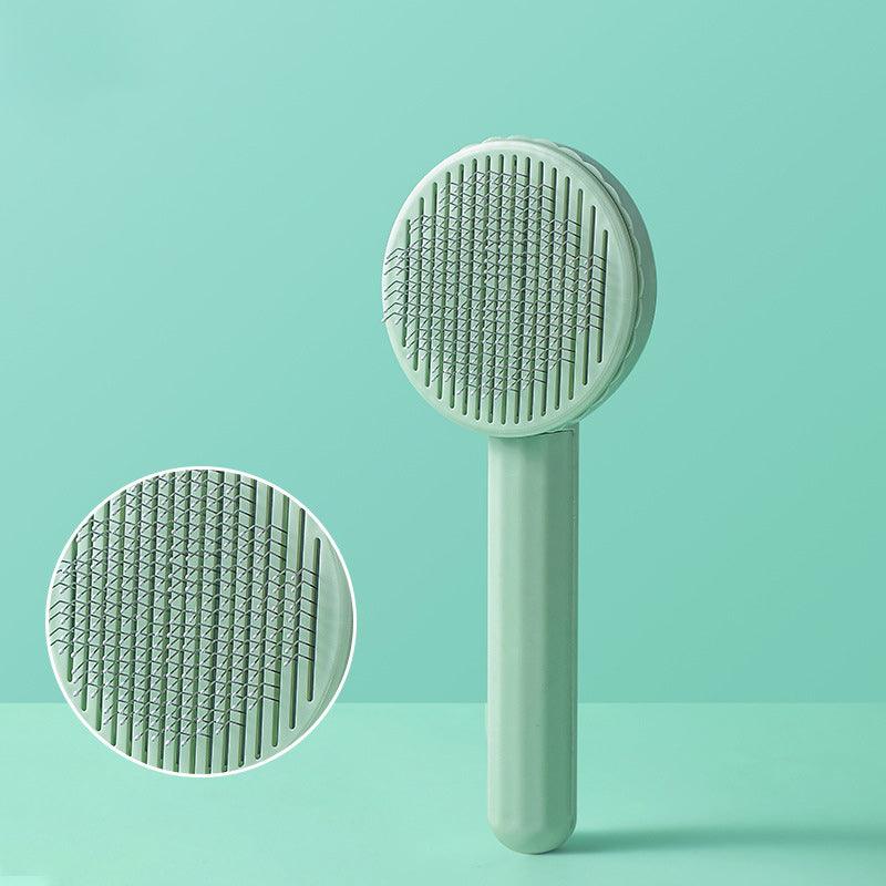 Cat Grooming Pet Hair Remover Brush Dos GHair Comb Removes Comb Short Massager Pet Goods For Cats Dog Brush Accessories Supplies - Amazitshop