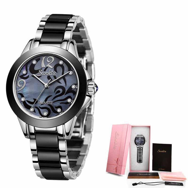 Ceramic Ladies Watches Exquisite High - end Watches - Amazitshop