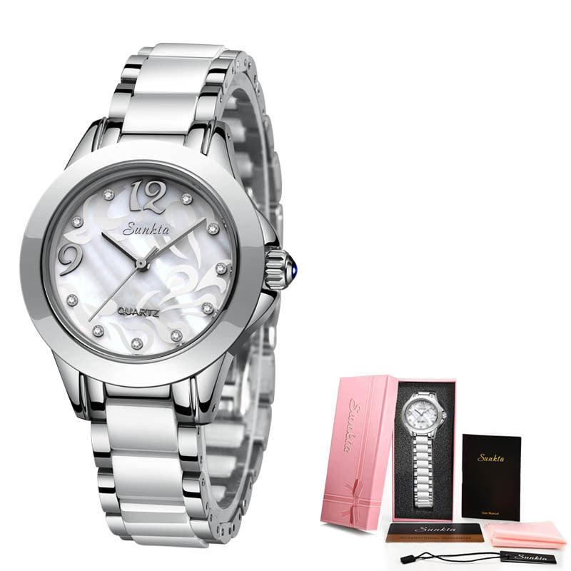 Ceramic Ladies Watches Exquisite High - end Watches - Amazitshop