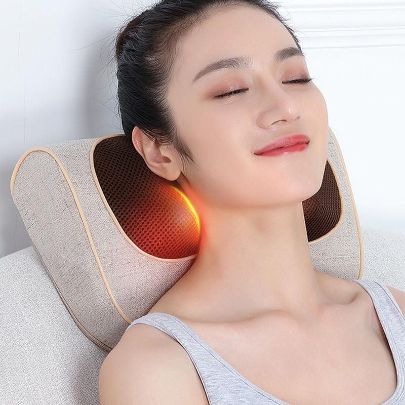 Cervical spine massager massage pillow multifunctional - Amazitshop