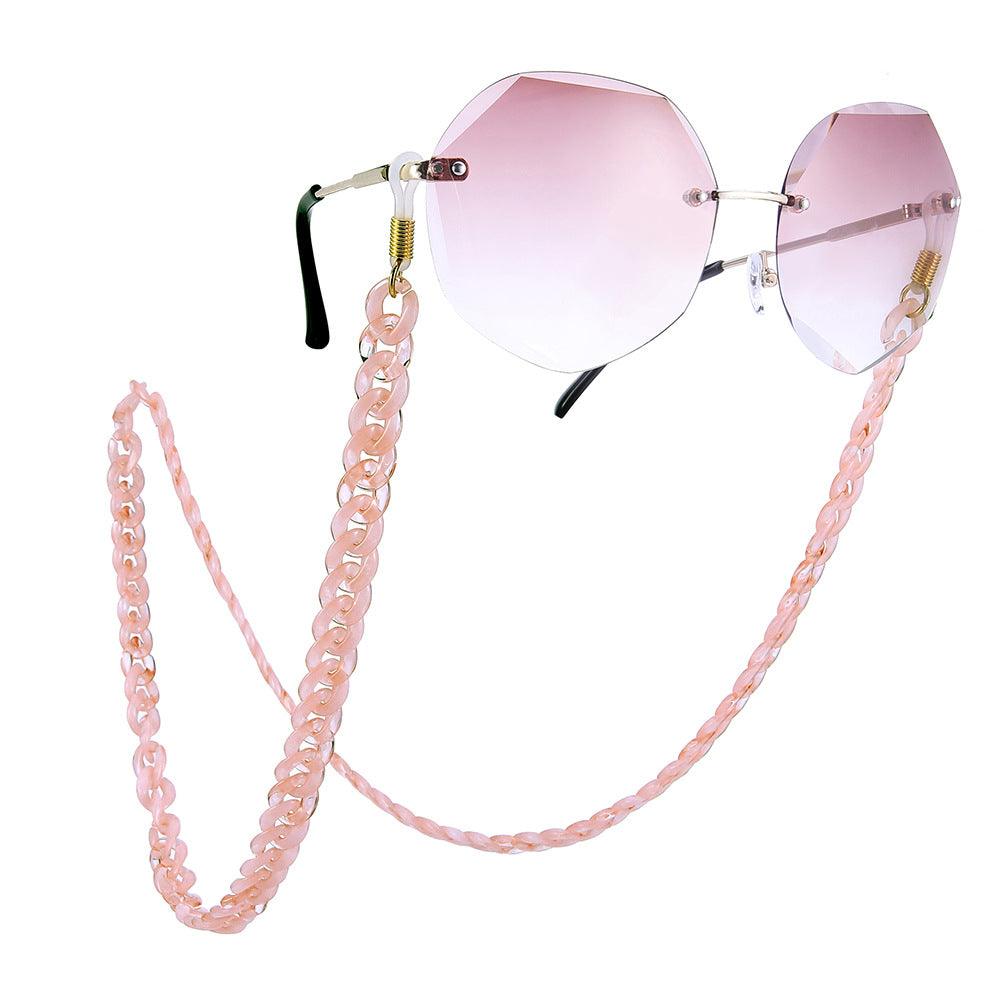 Chic Ladies Sunglasses Chain Acrylic Glasses Chain - Amazitshop