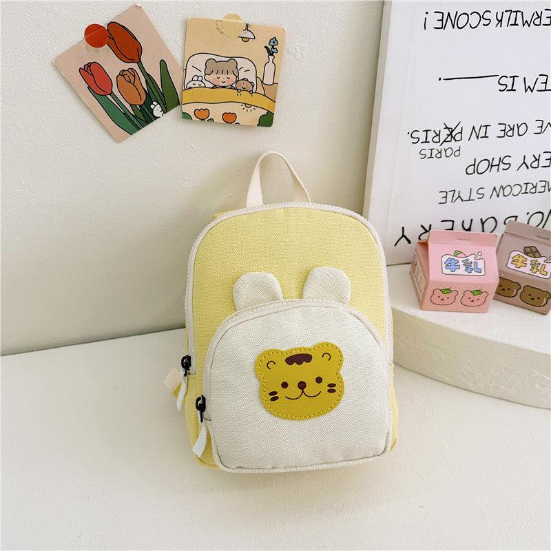 Children Backpack Cartoon Bunny Girls Color Matching Shoulders - Amazitshop