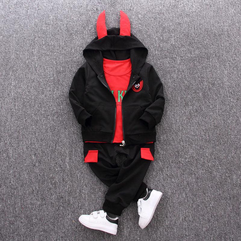 Children's Clothes Boys' Suits Boys' Autumn Three - Piece Suits - Amazitshop